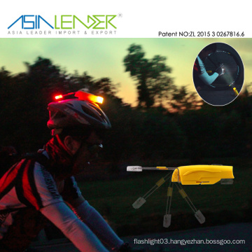 Patent No.ZL201530267816.6 Powered By AAA Battery Combined Front And Back Bike Lights